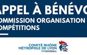 Appel à bénévoles | Commission Organisation des Compétitions