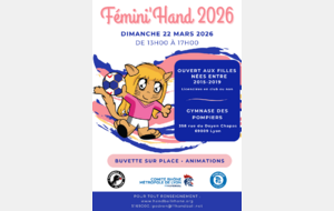 Fémini'Hand 2026