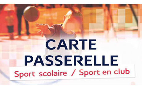 Carte Passerelle sport scolaire - sport en club