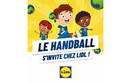 Le Handball s'invite chez Lidl !