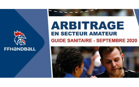 Guide sanitaire - Arbitrage en secteur amateur