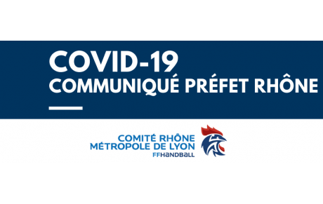 Communiqué du Préfet du Rhône