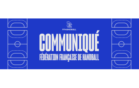 FFHandball - Communiqué