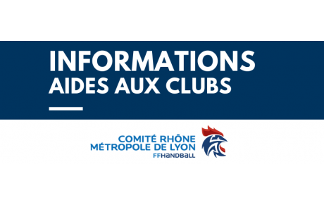 Aide et accompagnement des clubs