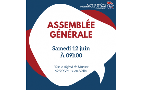 Assemblée Générale 2021