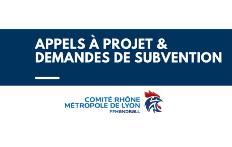 Appels à projet &amp; Demandes de subvention