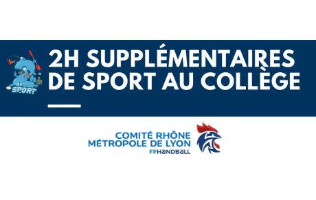 2h supplémentaires de sport au collège