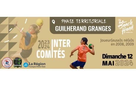 Intercomités Beach Handball 2023/2024