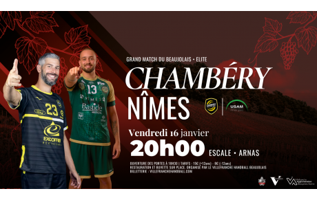 Grand Match du Beaujolais | Villefranche Handball Beaujolais